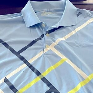 Nike golf shirt size large. Slimmer fit.